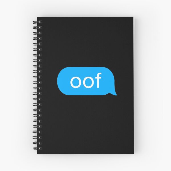 Item preview, OOF - Chat Bubble designed and sold by creativeloog.