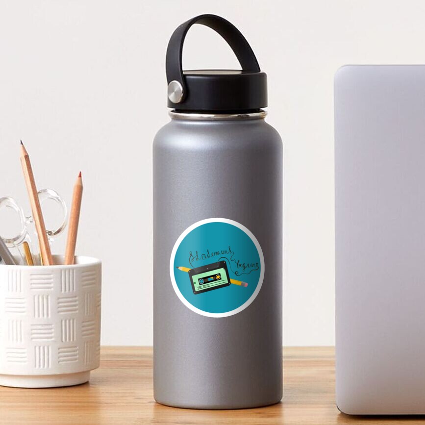 Statement Begins (w/background) Sticker