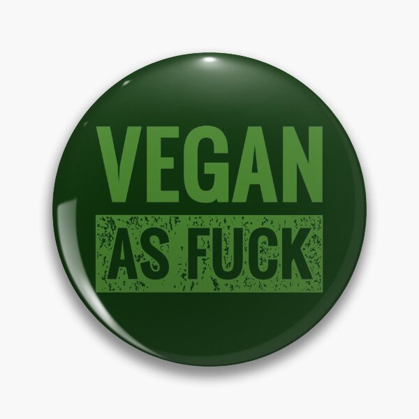 Item preview, Vegan As Fuck Green Vintage Veganism AF Lifestyle  designed and sold by h44k0n.