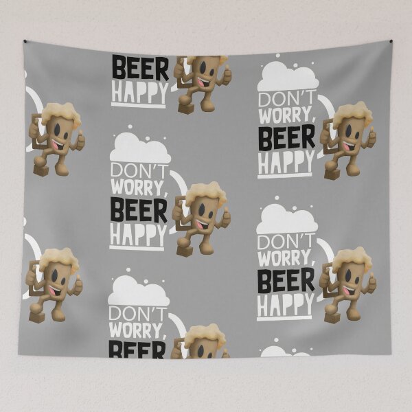 Item preview, Don't Worry, Beer Happy designed and sold by tnewton69.