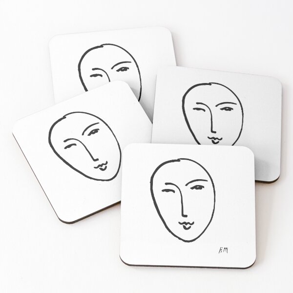 Item preview, Henri Matisse - Grand Visage - Matisse Drawing - Minimalist designed and sold by artswag.