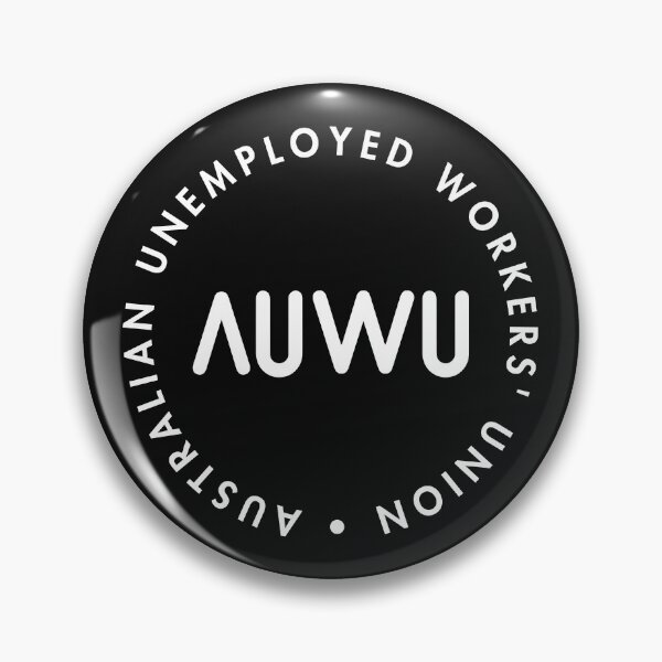 Item preview, The Basic AUWU Logo (white) designed and sold by AUWU.