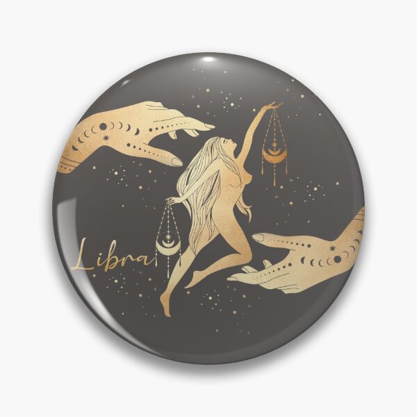 Item preview, Libra Woman Balancing Life Tarot Hands Astrology in the Stars designed and sold by Breece.