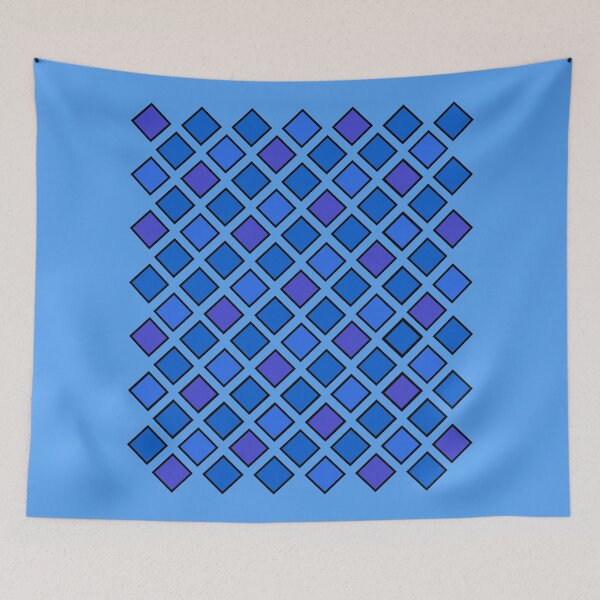 Item preview, Deep Blue Diamond Pattern designed and sold by holidayjohn.