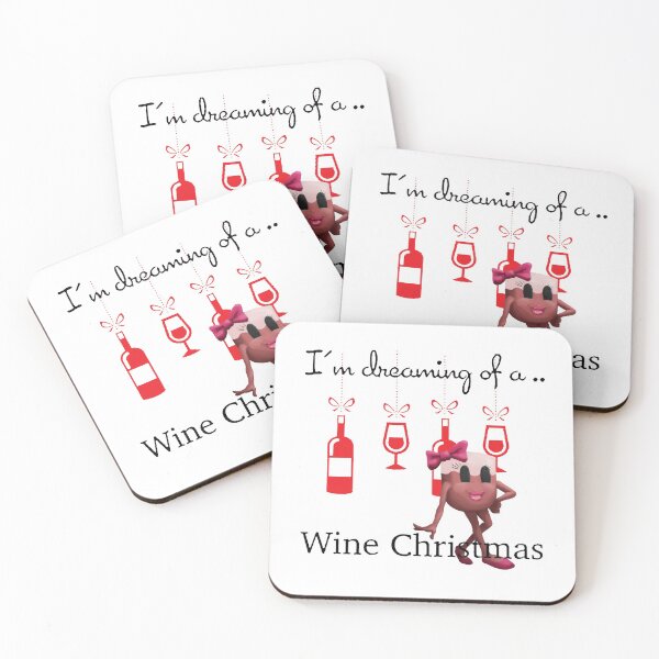Item preview, I'm Dreaming of a Wine Christmas designed and sold by tnewton69.