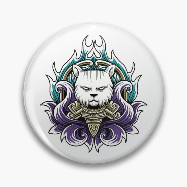 Item preview, The Mighty Warrior Cat designed and sold by Vector Scout Lab.