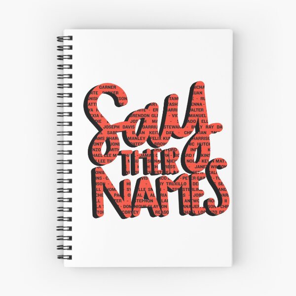Item preview, Say Their Names designed and sold by jujubean524.