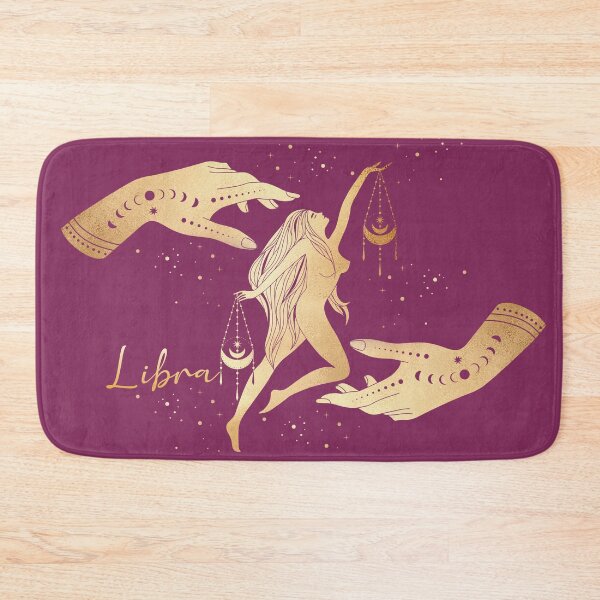 Item preview, Libra Woman Balancing Life Tarot Hands Astrology in the Stars - Pink designed and sold by Breece.