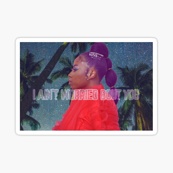 I Ain't Worried Sticker