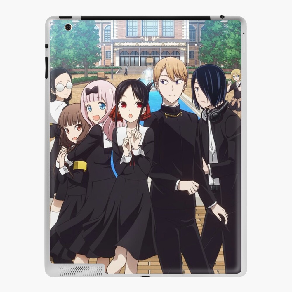 Kaguya Sama Love Is War Kaguya Shirogane Chika Ishigami Ipad Case Skin By Lawliet1568 Redbubble