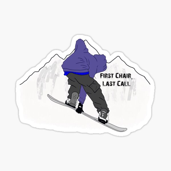 "First Chair, Last Call" Sticker for Sale by Armorclass Redbubble