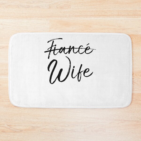 Artikelvorschau, Fiancé Marked Out Wife Matching Bride & Groom Gifts entworfen und verkauft von TNDesignStudio.