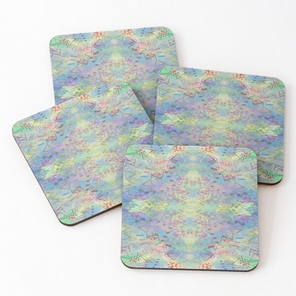 Item preview, Chalky Pattern In Rainbow Colours designed and sold by Zilpa’s Prints.