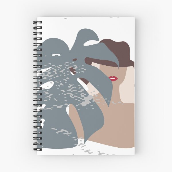 Item preview, Beautiful woman leaf green monster abstract boho illustration designed and sold by Momixzaaa.