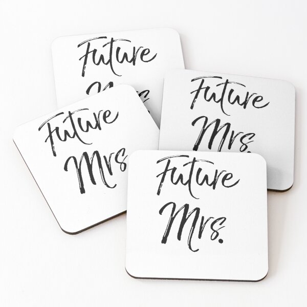 Item preview, Future Mrs. Matching Bride & Groom Gifts designed and sold by TNDesignStudio.