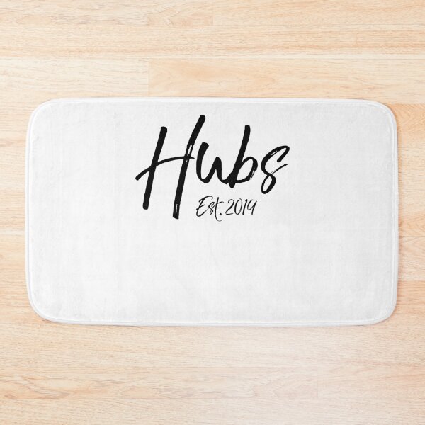 Item preview, Hubs Est. 2019 Matching Bride & Groom Gifts designed and sold by TNDesignStudio.