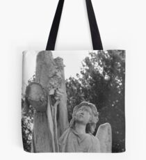 Angel headstone Tote Bag