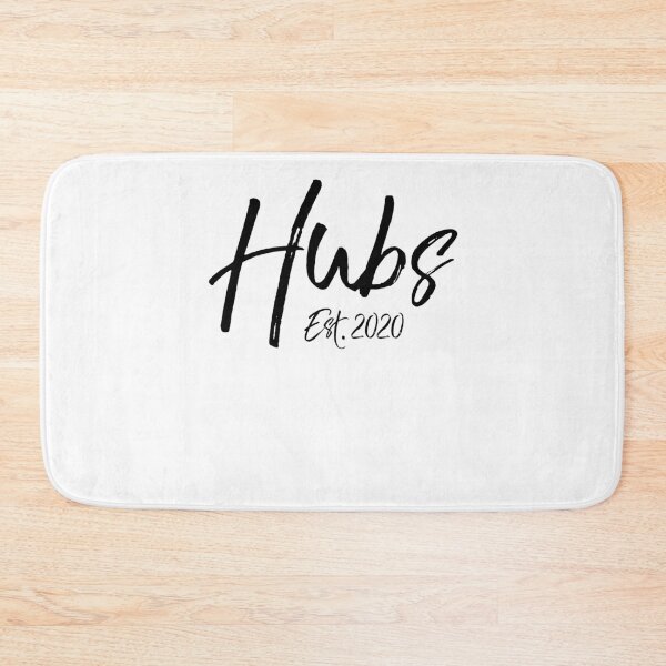Item preview, Hubs Est. 2020 Matching Bride & Groom Gifts designed and sold by TNDesignStudio.