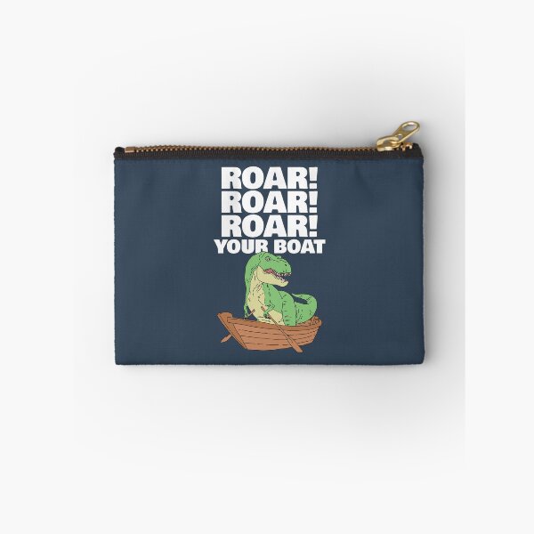 Item preview, Roar your Boat Dinosaur Pun designed and sold by Freid.