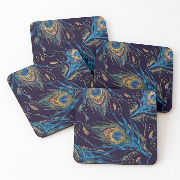 Item preview, Peacock feathers pattern colorful feathers texture designed and sold by Rakesh Murugan.