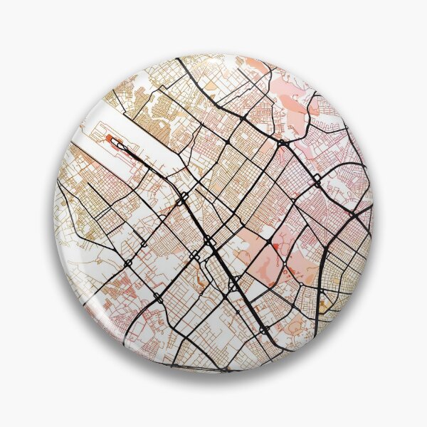 Item preview, Bogota Colombia Street Map Art Watercolor Color designed and sold by IvonDesign.