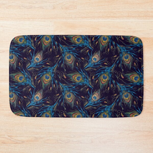 Item preview, Peacock feathers pattern colorful feathers texture designed and sold by Rakesh Murugan.