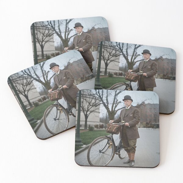 Item preview, Alvey A. Adee, Assistant Secretary of State, age 72. Famously known for biking daily to his work in D.C. and his yearly biking tours to Europe - 1914 designed and sold by Sanna Dullaway.