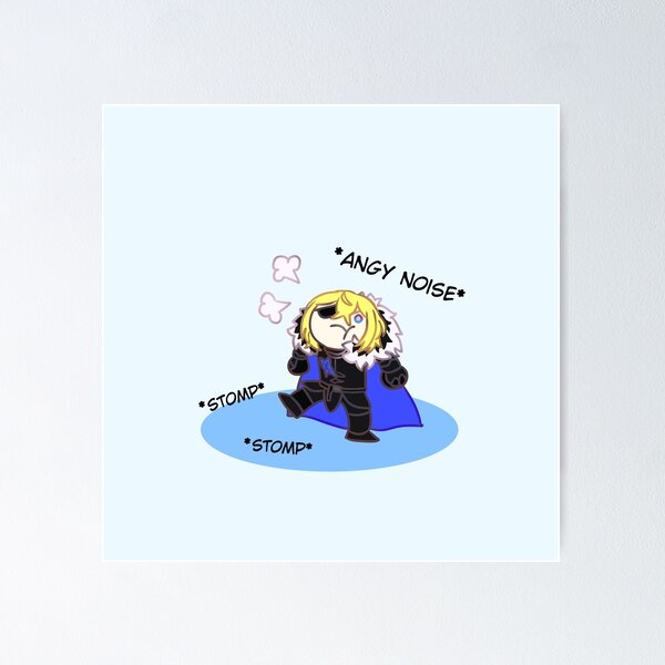 Item preview, Angy Chibi Dimitir (Fire Emblem Three Houses) designed and sold by Blackkittypet.