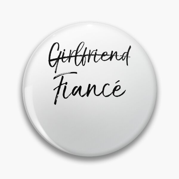 Artikelvorschau, Not Girlfriend Fiancè Engagement Gift Matching Bride & Groom Gifts entworfen und verkauft von TNDesignStudio.