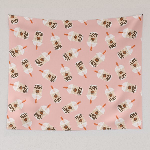 Item preview, Bubble Tea Pattern designed and sold by Prita-D.