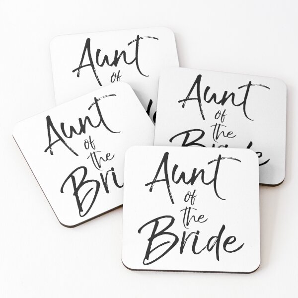 Item preview, Aunt of the Bride Matching Bridal Party Gifts designed and sold by TNDesignStudio.
