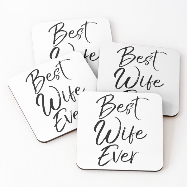 Artikelvorschau, Best Wife Ever Matching Bridal Party Gifts entworfen und verkauft von TNDesignStudio.