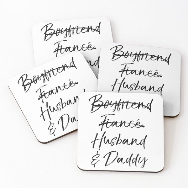 Artikelvorschau, Boyfriend & Fiancé Marked Out Husband & Daddy Gift Father's Day Gifts entworfen und verkauft von TNDesignStudio.