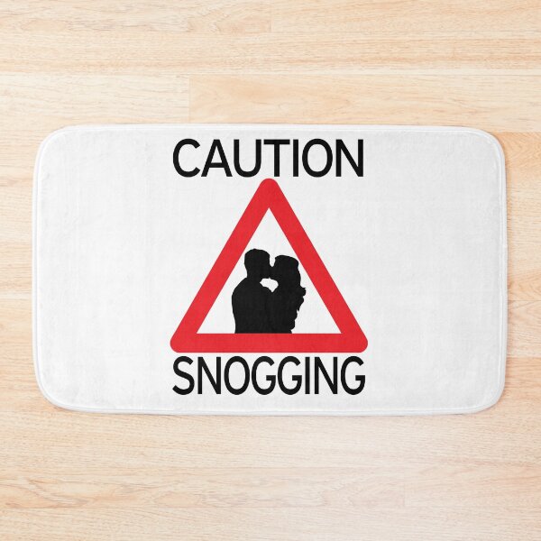 Item preview, Caution Snogging Road Sign Kissing  designed and sold by KristopherBel.