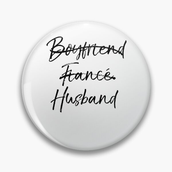 Artikelvorschau, Boyfriend & Fiancé Marked Out Husband Wedding Gift Matching Bridal Party Gifts entworfen und verkauft von TNDesignStudio.