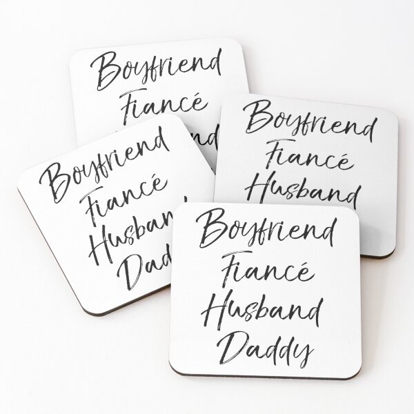 Item preview, Boyfriend Fiancé Husband Daddy Matching Bridal Party Gifts designed and sold by TNDesignStudio.