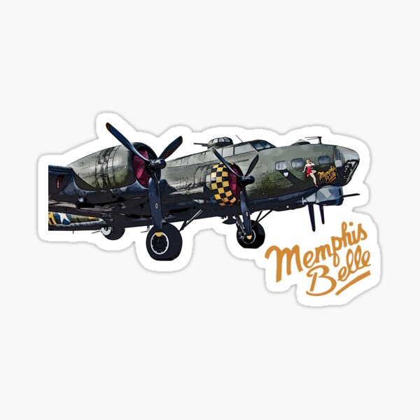 Sticker Memphis Belle Redbubble
