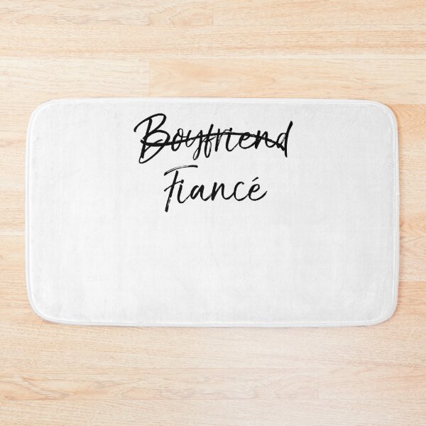 Item preview, Boyfriend Marked Out Fiancé Engagement Gift Matching Bridal Party Gifts designed and sold by TNDesignStudio.