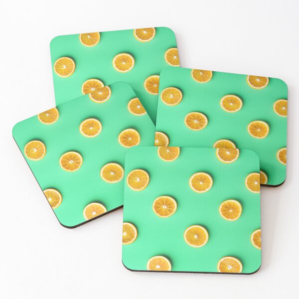 Item preview, Grapefruit on green background designed and sold by TheWhiteRhyno.
