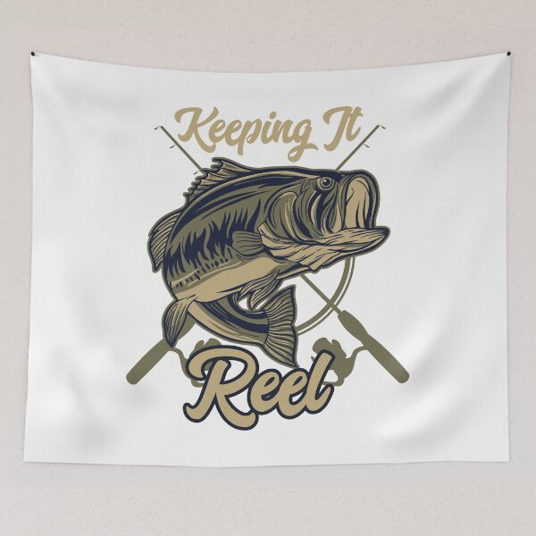 Item preview, Fishing Keeping It Reel designed and sold by Vector Scout Lab.