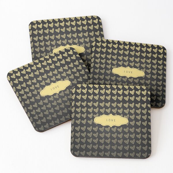 Item preview, LOVE. YELLOW&BLACK designed and sold by Lina & Luna.