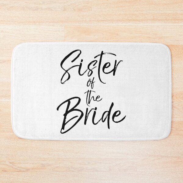 Item preview, Cute Sister of the Bride Matching Bridal Party Gifts designed and sold by TNDesignStudio.