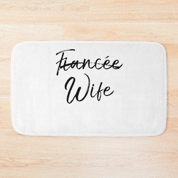 Item preview, Fiancée Marked Out Wife Matching Bridal Party Gifts designed and sold by TNDesignStudio.