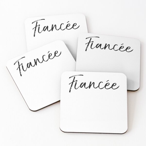 Artikelvorschau, Fiancée Matching Bridal Party Gifts entworfen und verkauft von TNDesignStudio.