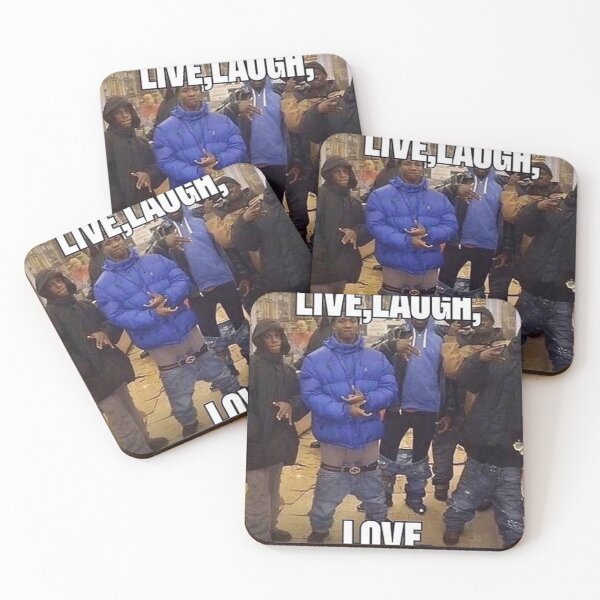 Item preview, Live Laugh Love Meme designed and sold by SeacowSeacow.