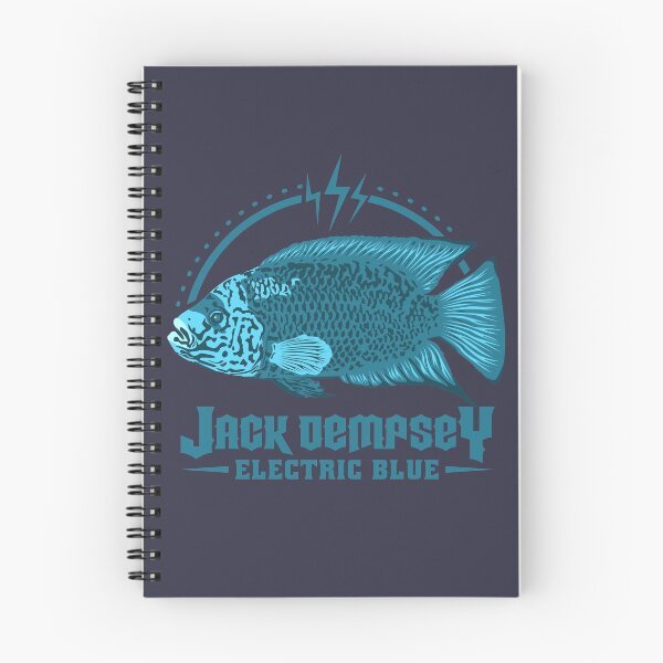 Item preview, Jack Demsey Electric Blue Cichlid – Cichlasoma Aquarium Fish Merch designed and sold by TheAplus.