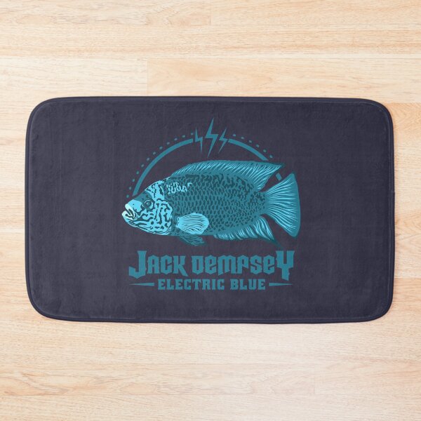 Item preview, Jack Demsey Electric Blue Cichlid – Cichlasoma Aquarium Fish Merch designed and sold by TheAplus.