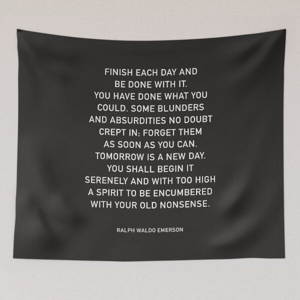 Item preview, Finish Each Day AND BE DONE WITH IT designed and sold by corbrand.