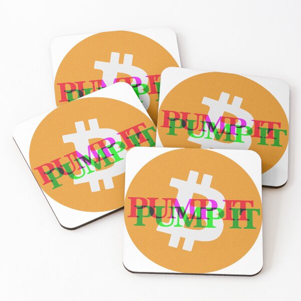 Item preview, Bitcoin - PUMP IT designed and sold by mbalo.
