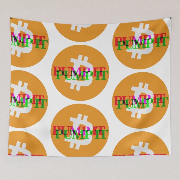 Item preview, Bitcoin - PUMP IT designed and sold by mbalo.